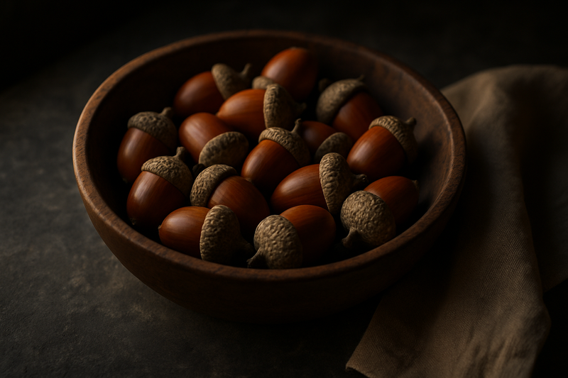 Acorns photograph