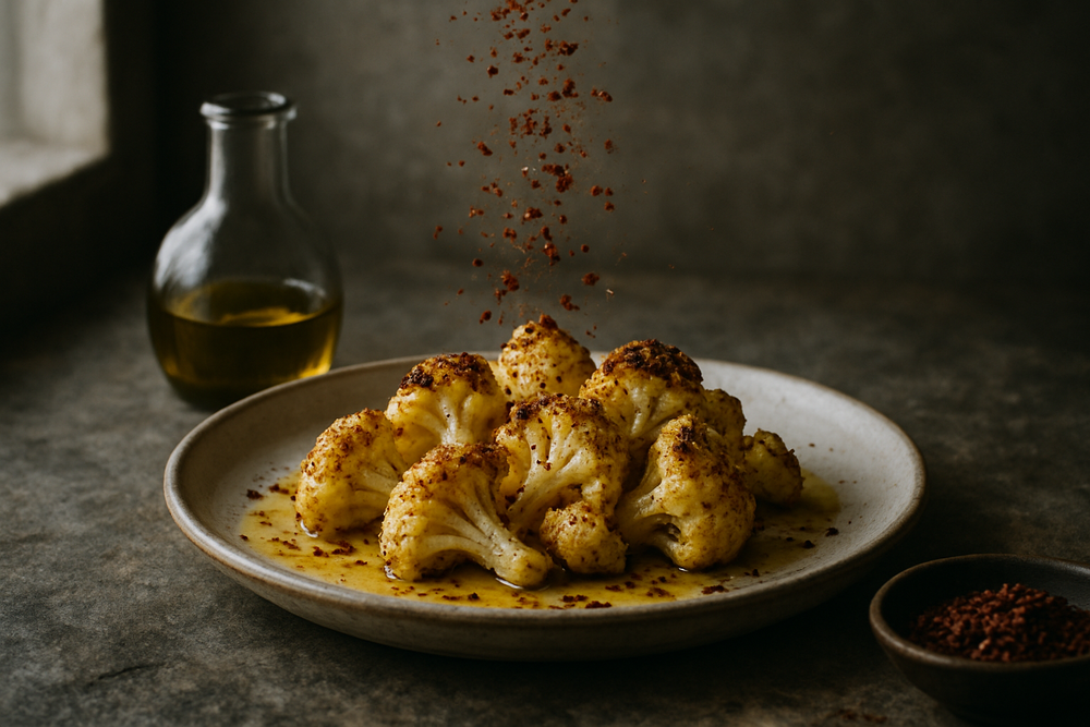 Aleppo Pepper in use