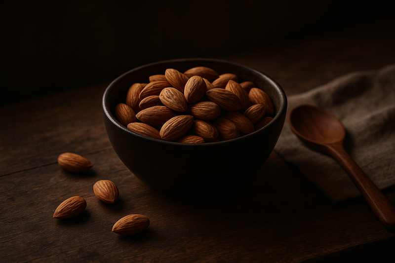 Almonds photograph