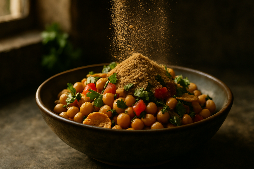 Amchur (Mango Powder) in use