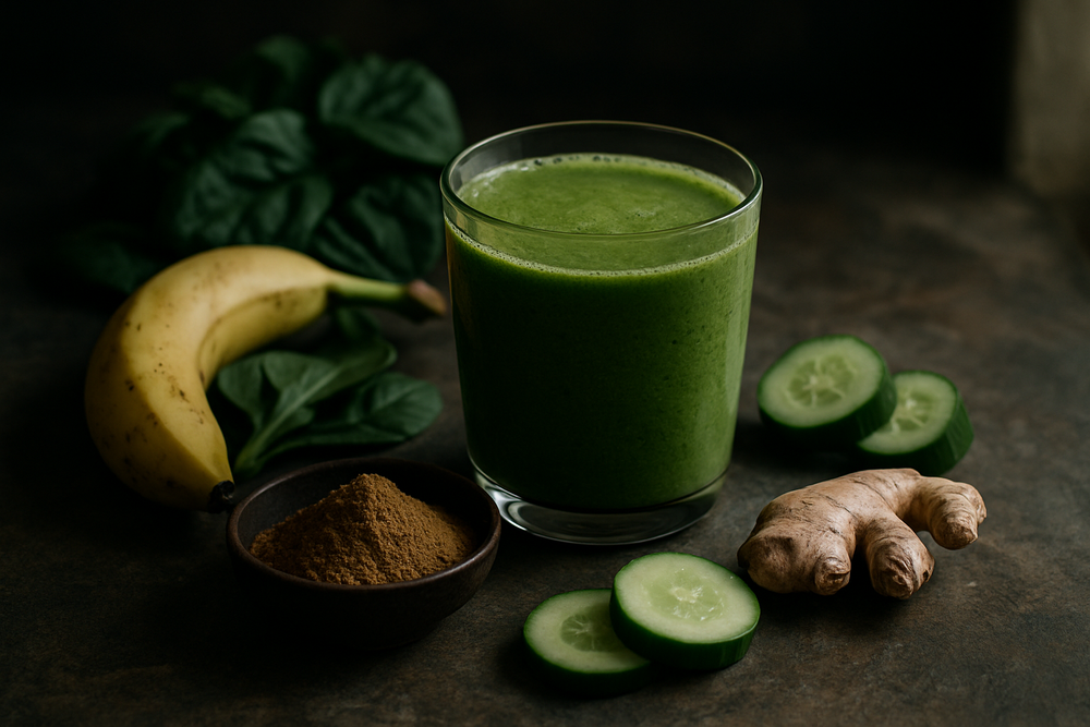 Amla (Indian Gooseberry) Powder in use