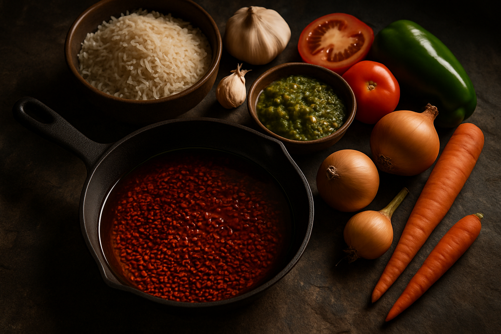 Annatto (Achiote) in use