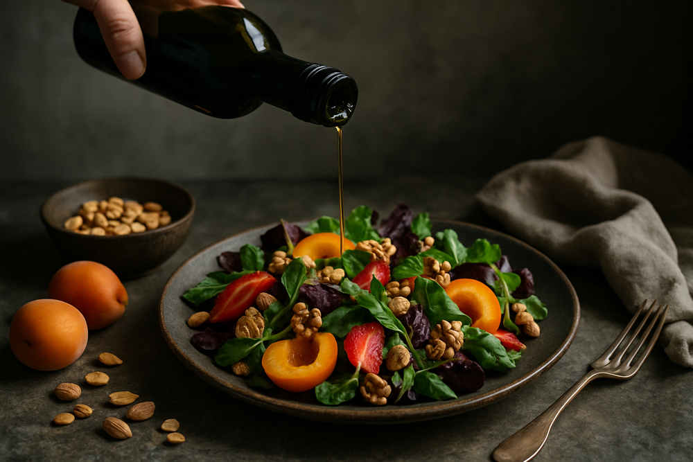Apricot Kernel Oil in use