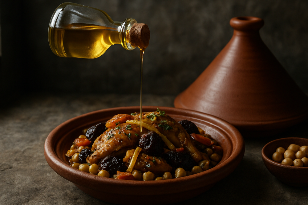 Argan Oil in use