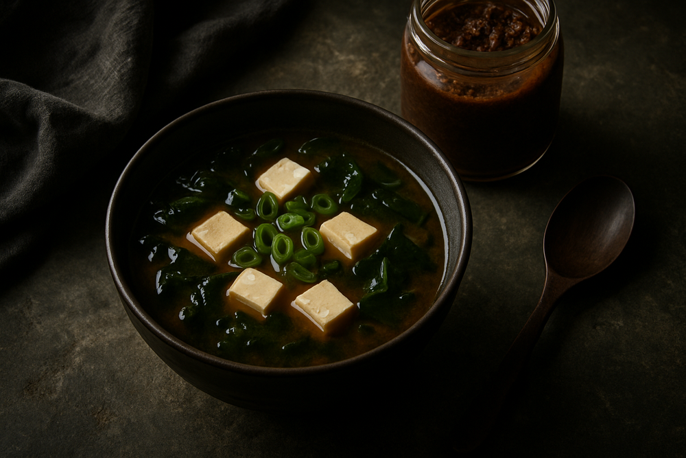 Barley Miso (Mugi Miso) in use