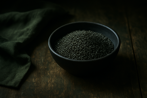 Basil Seeds photograph