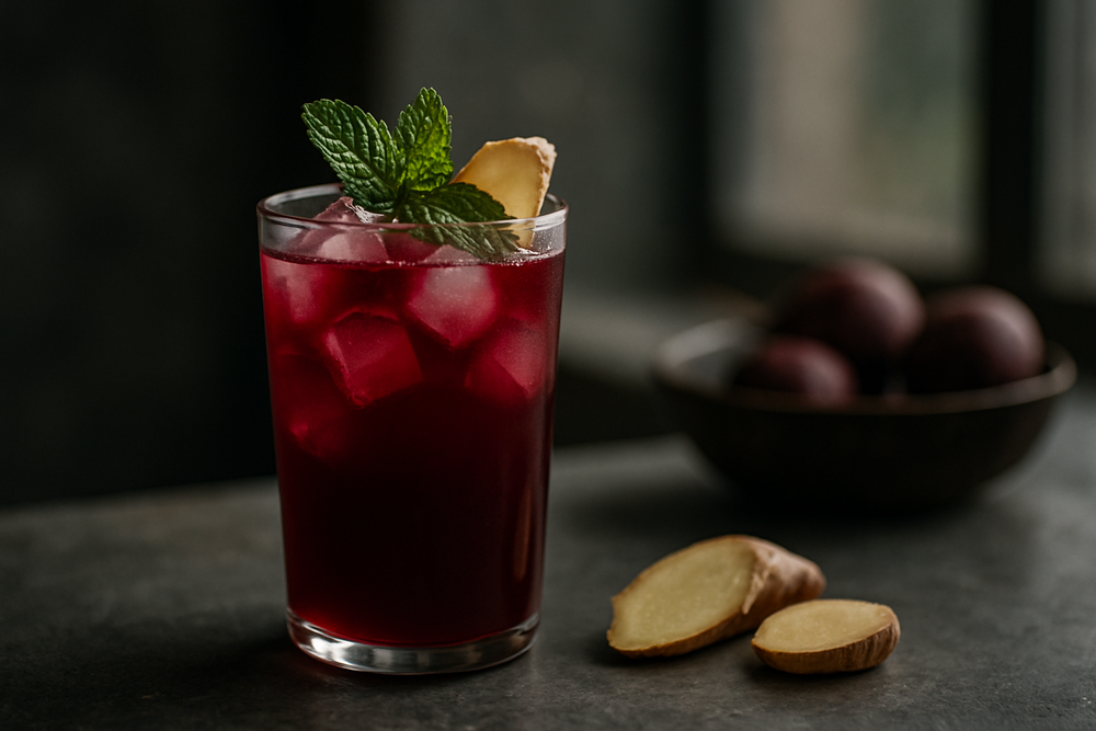 Beet Kvass in use