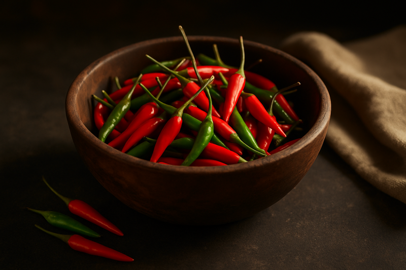 Bird's Eye Chili (Thai Chili) photograph