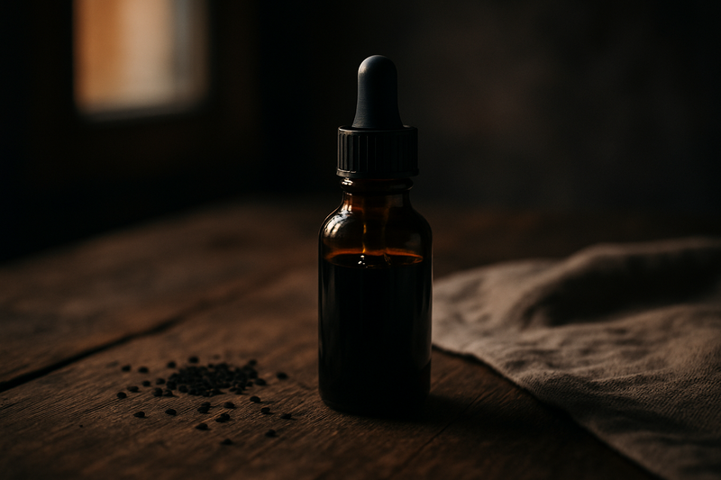 Black Seed Oil photograph