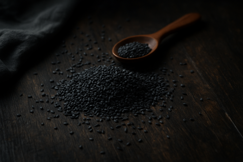 Black Tahini photograph