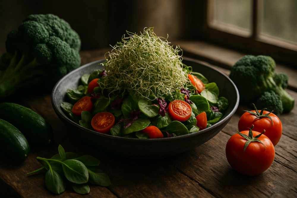 Broccoli Sprouts in use