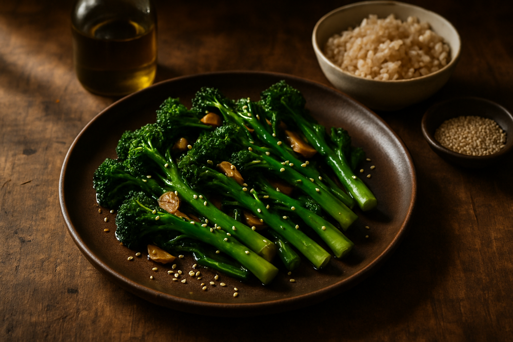 Broccolini in use