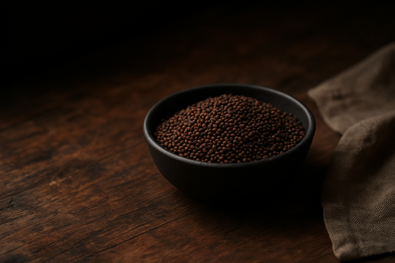 Brown Mustard Seeds photograph