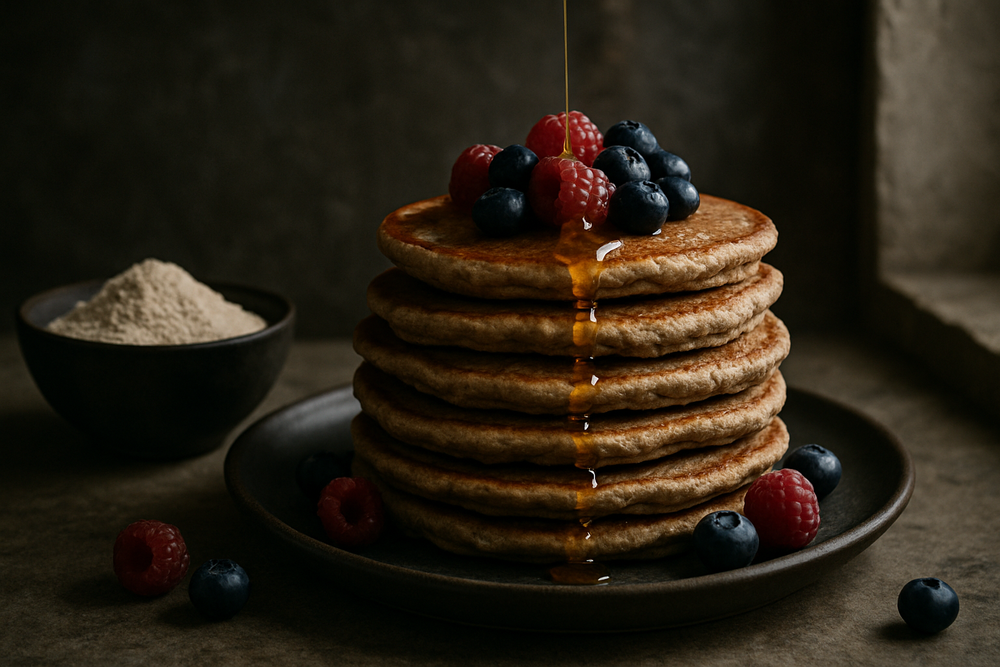 Buckwheat Flour in use