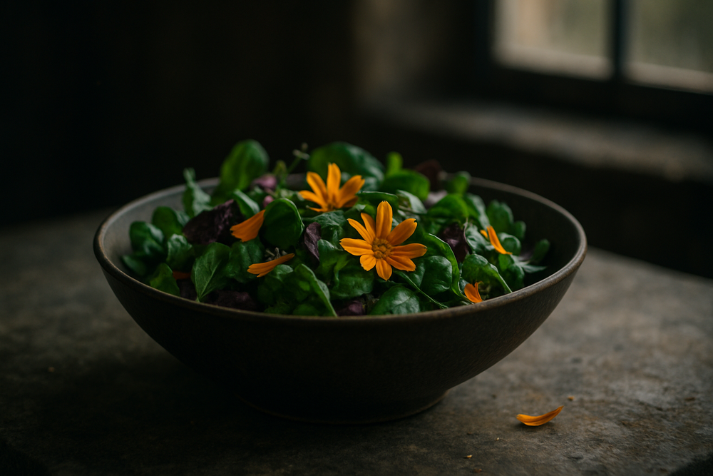 Calendula (Marigold Petals) in use