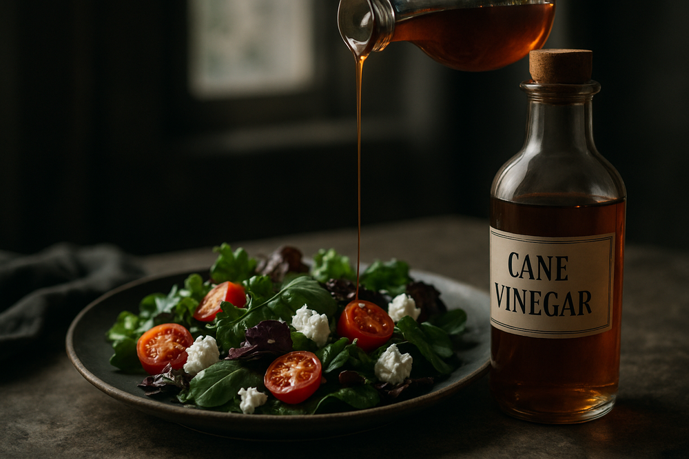 Cane Vinegar in use