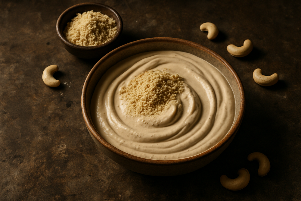 Cashew Flour in use