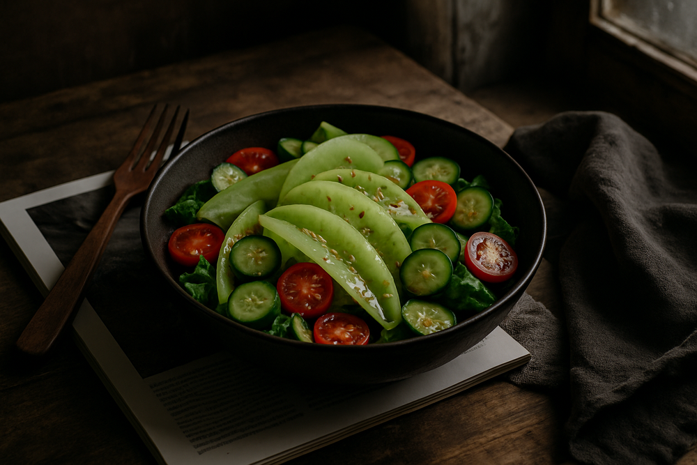 Celtuce in use