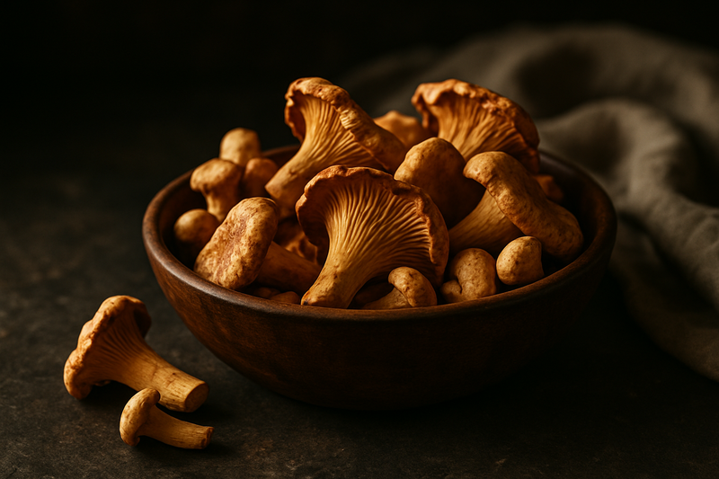 Chanterelle Mushrooms photograph