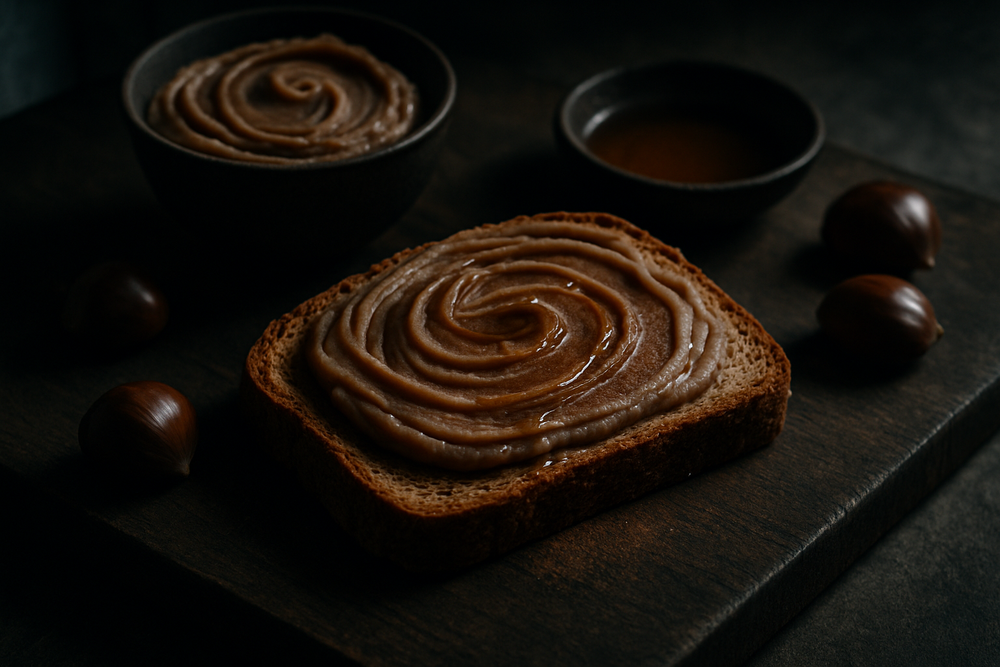 Chestnut Puree in use