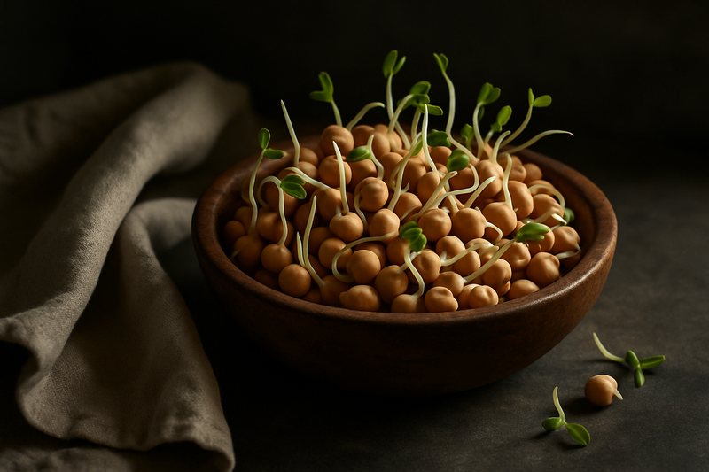 Chickpea Sprouts photograph