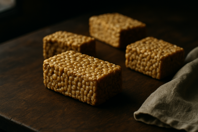 Chickpea Tempeh photograph
