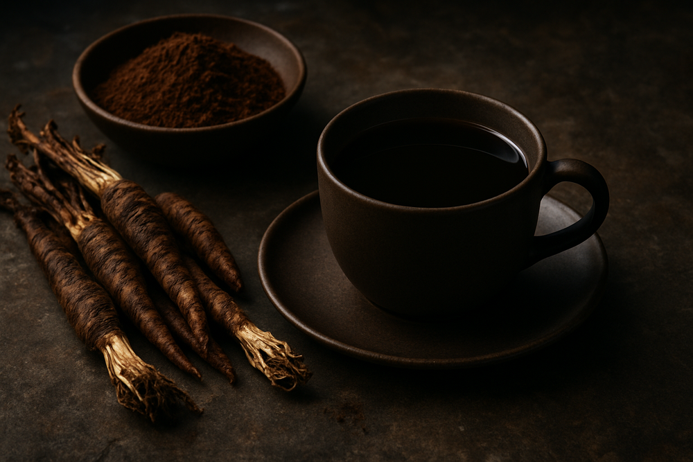 Chicory Root in use