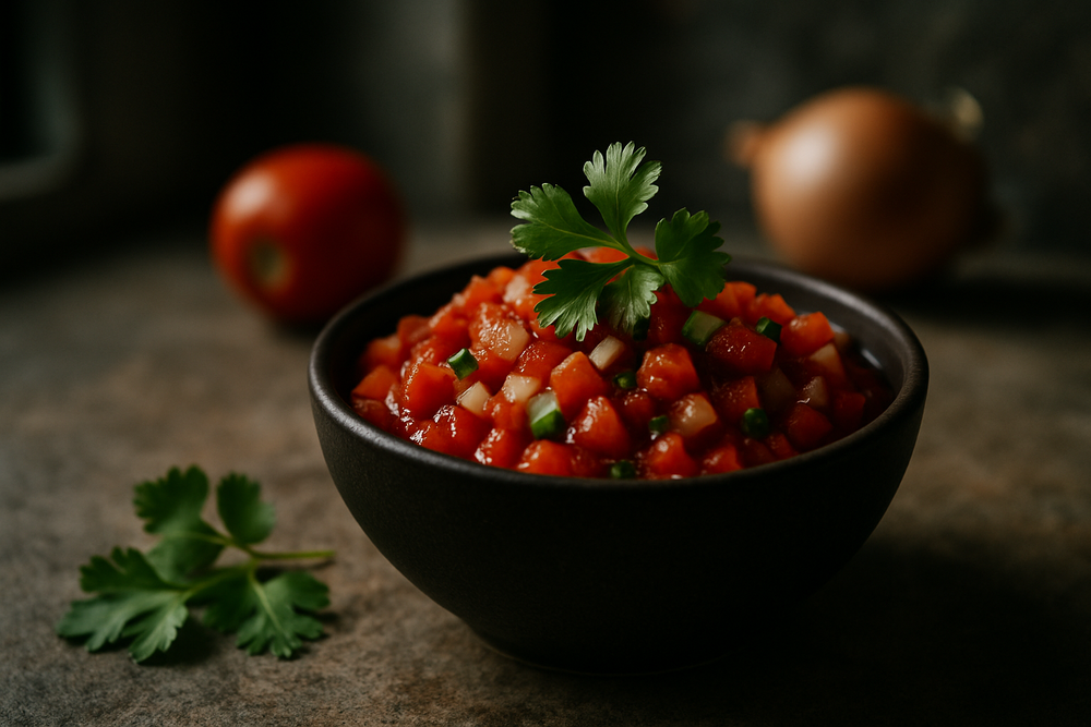 Cilantro in use
