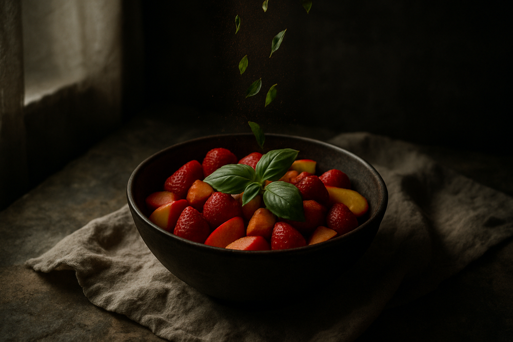 Cinnamon Basil in use