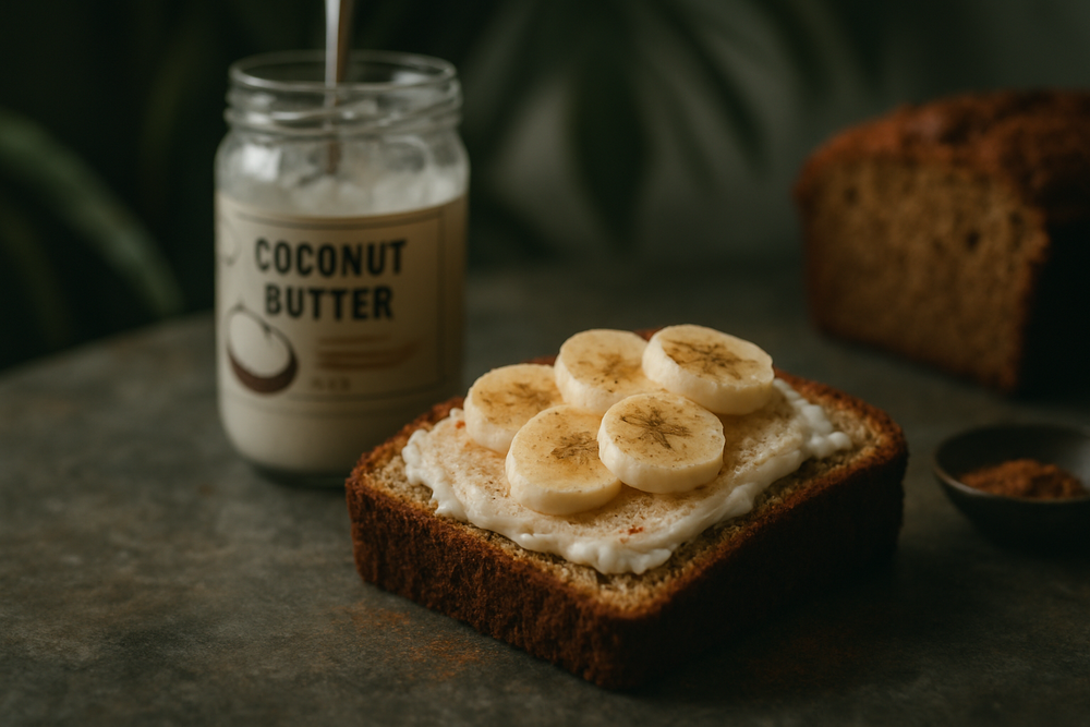 Coconut Butter in use