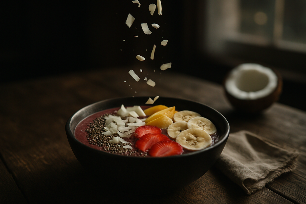 Coconut Chips in use