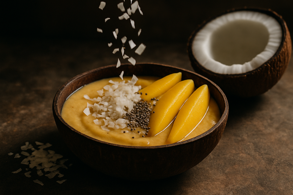 Coconut Flakes in use