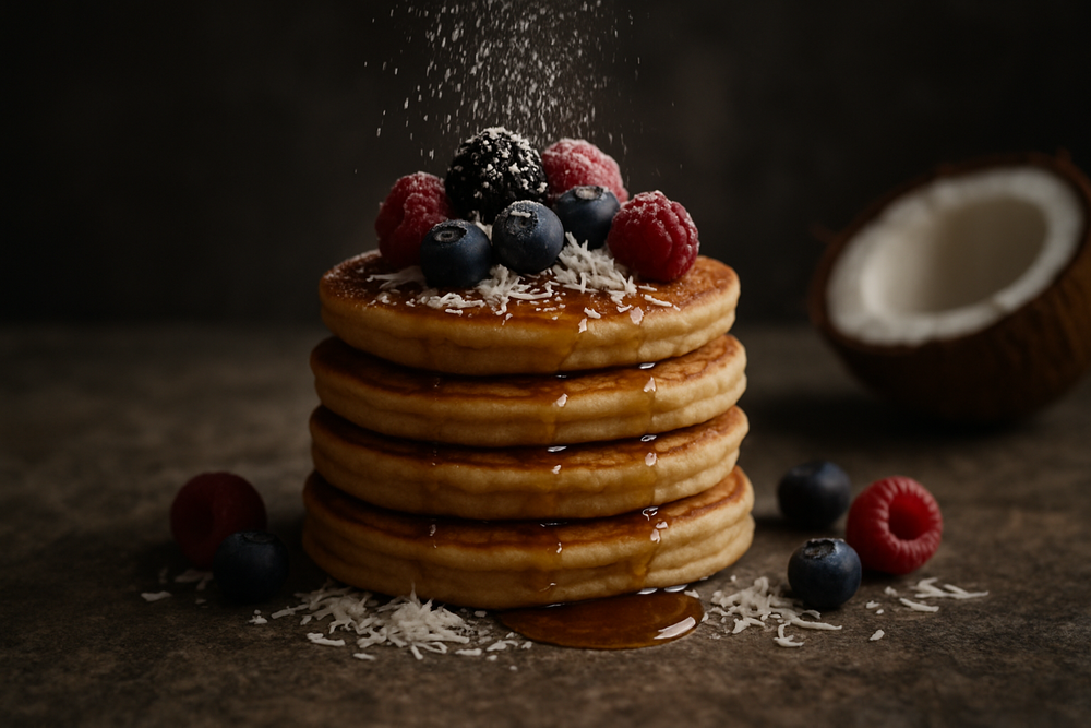 Coconut Flour in use