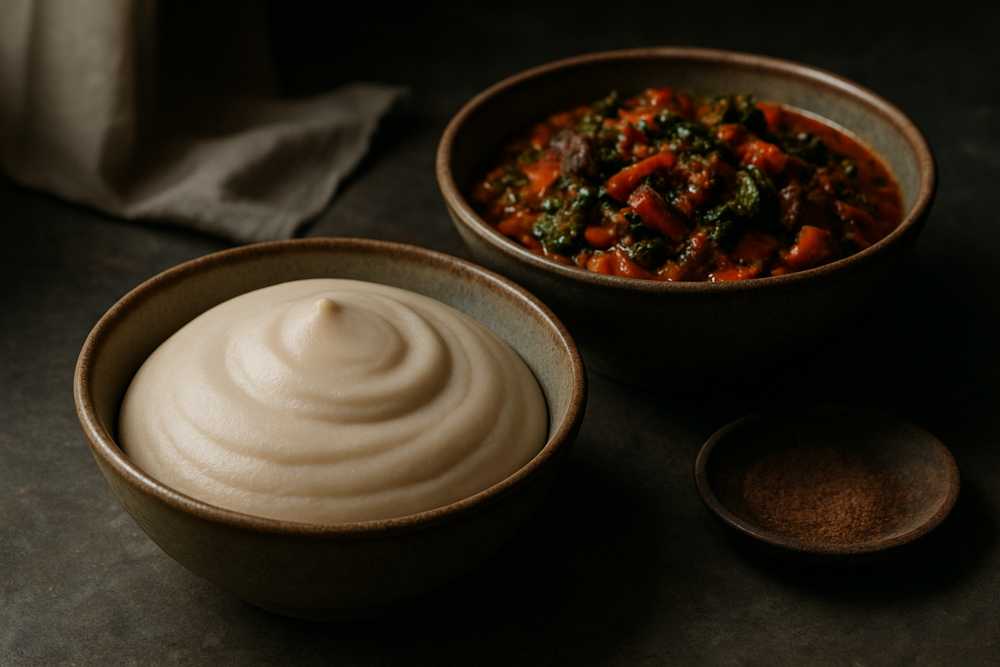 Cocoyam in use