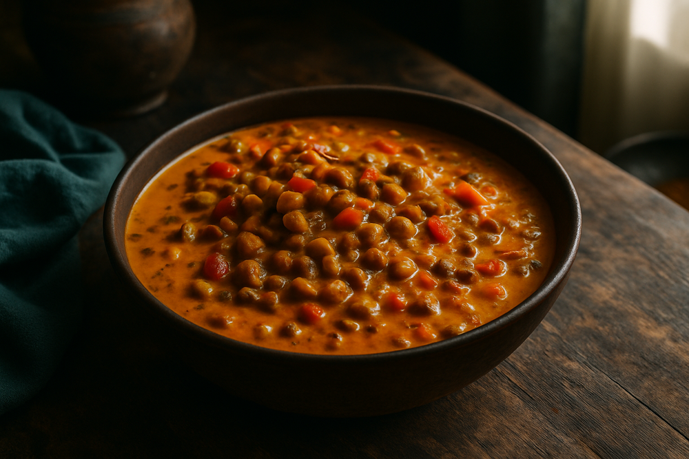 Congo Peas (Whole Dried Pigeon Pea) in use