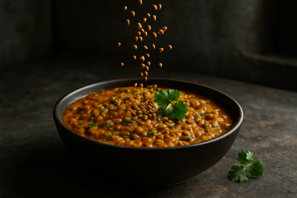 Coriander Seeds in use