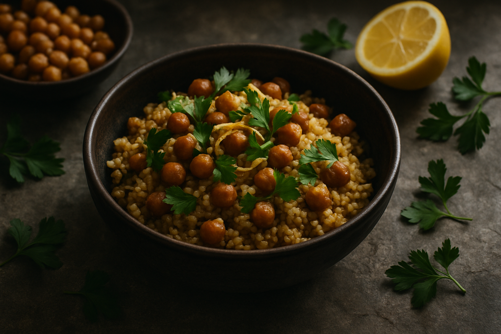 Cracked Wheat in use