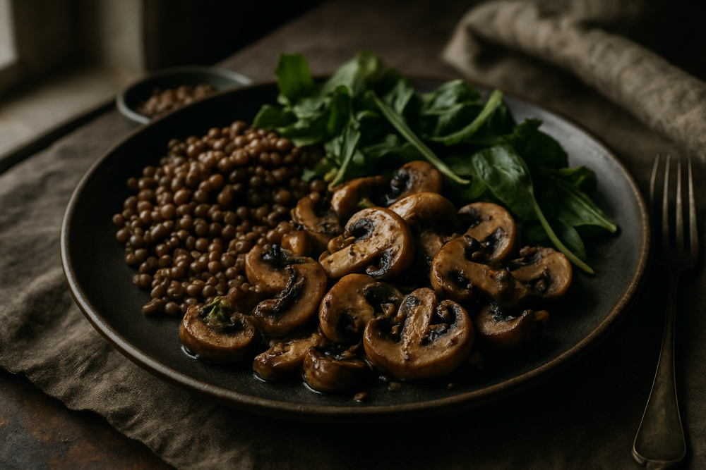 Cremini Mushrooms in use