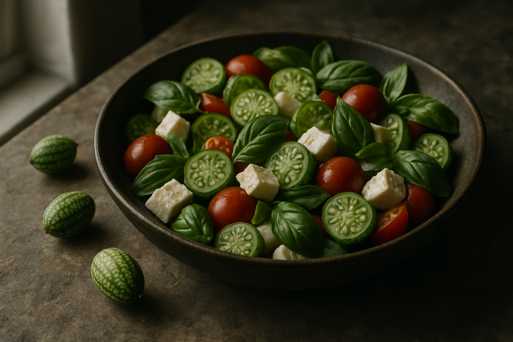 Cucamelon in use