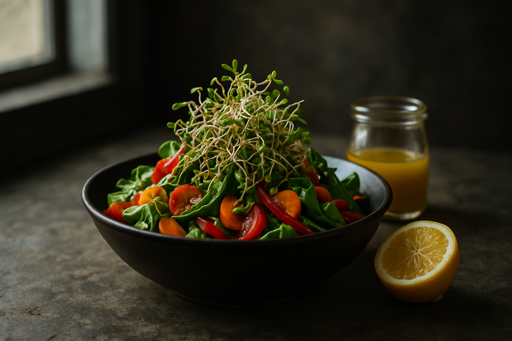 Fenugreek Sprouts in use