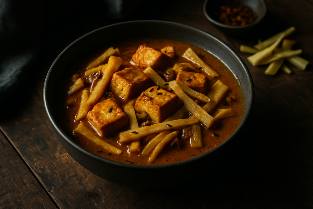 Fermented Bamboo Shoots in use