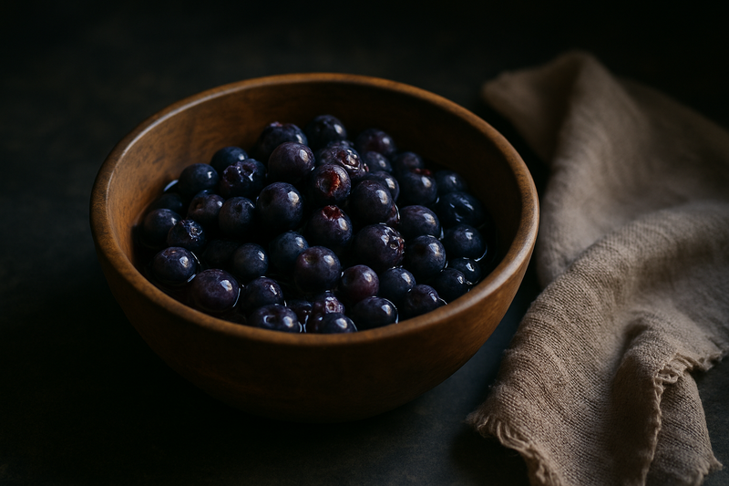Fermented Blueberries photograph