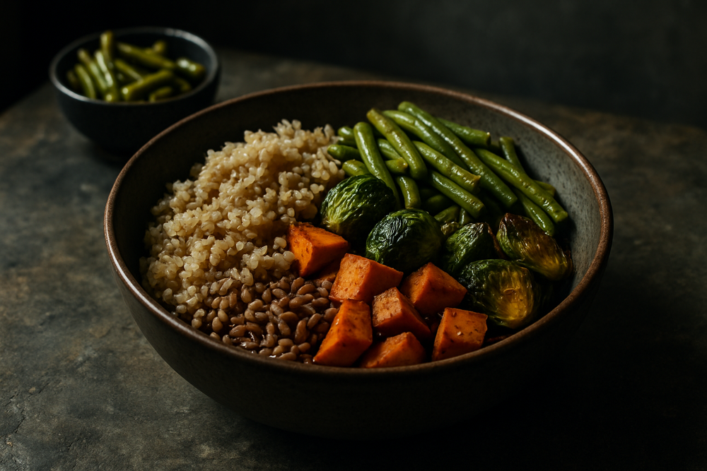Fermented Green Beans in use