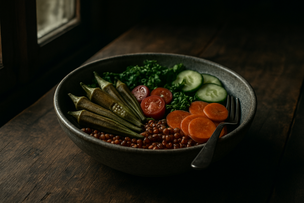 Fermented Okra in use
