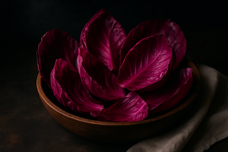 Fermented Purple Cabbage & Apple photograph
