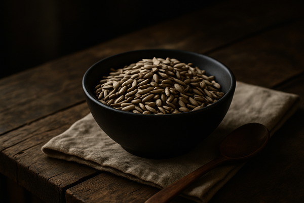 Fermented Sunflower Seed Cheese photograph