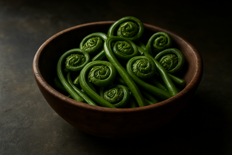 Fiddlehead Ferns photograph
