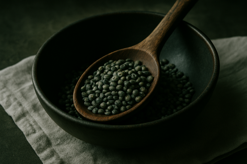 French Green Lentils photograph