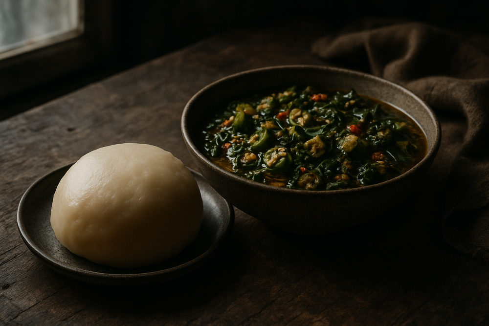 Fufu in use