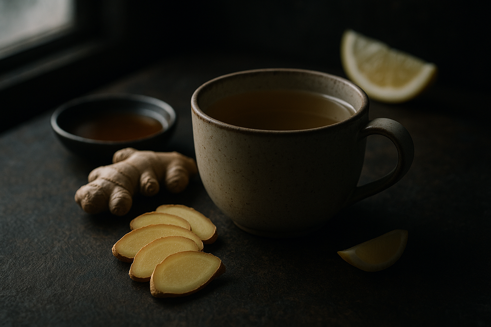 Ginger in use